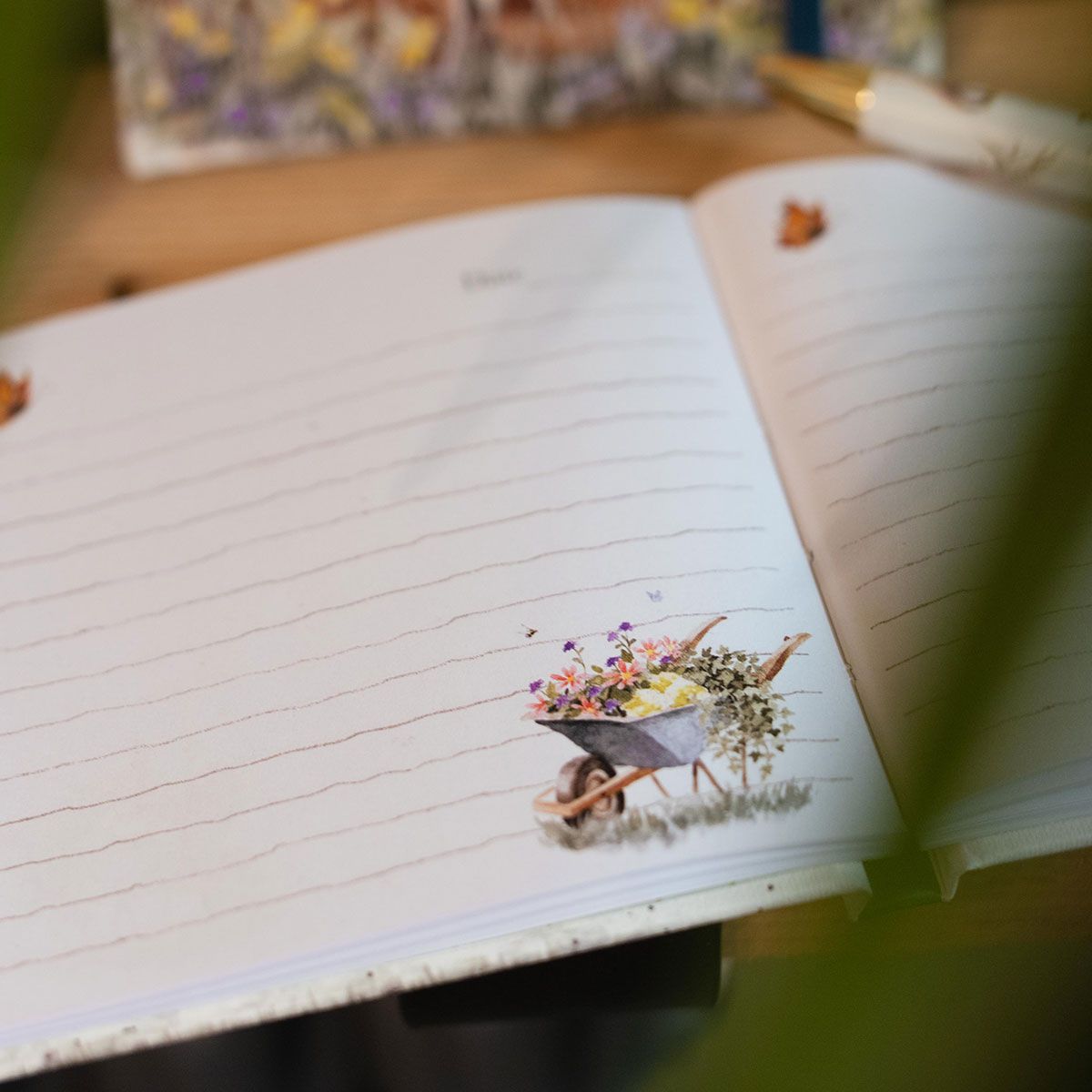 Wrendale Growing Wild Together Mini Hard Notebook