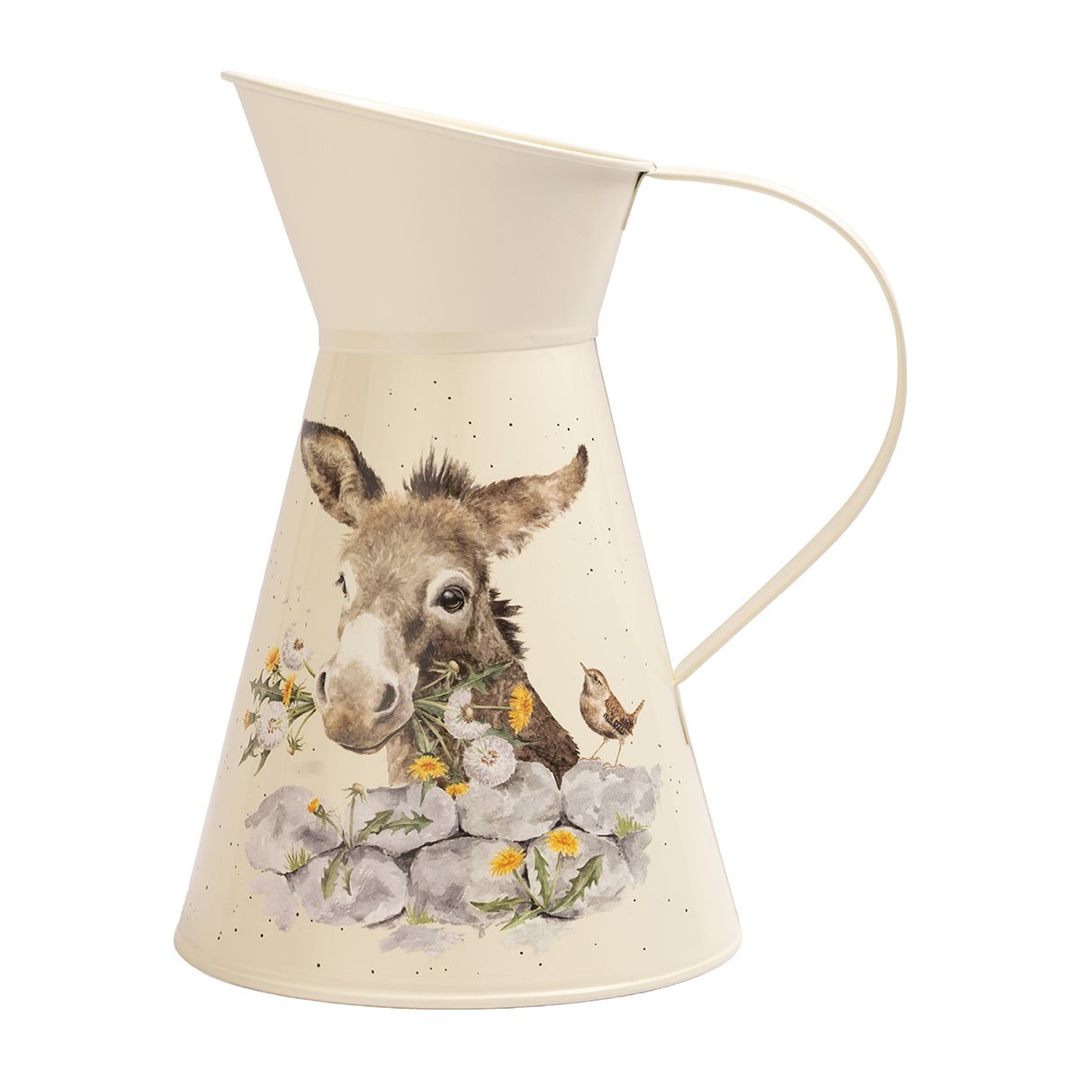 Wrendale 'Fine and Dandy' Donkey Flower Jug