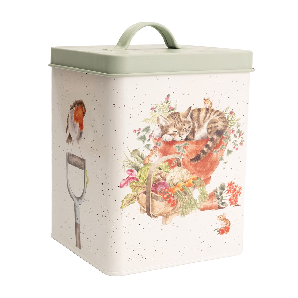 Wrendale Garden Storage Tin - Old Railway Line Garden Centre