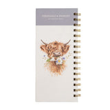 Wrendale 'Gentle Giant' Highland Cow To-Do Notebook