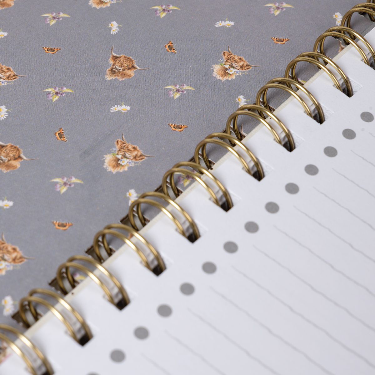 Wrendale 'Gentle Giant' Highland Cow To-Do Notebook