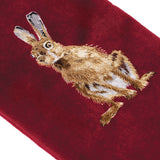 Wrendale 'Golden Hour' Hare Embroidered Glasses Pouch