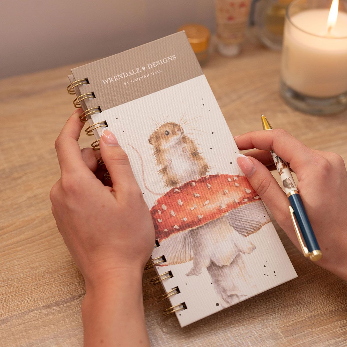 Wrendale 'He's A Fun-Gi' Mouse Notebook