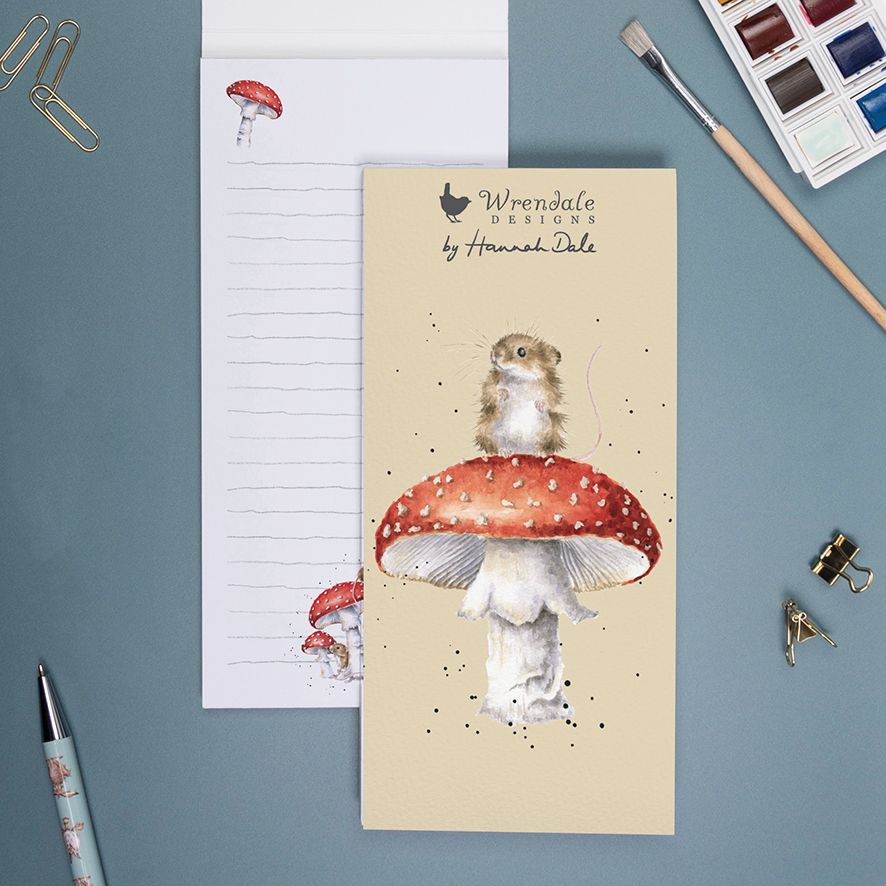 Wrendale 'He's a Fun-Gi' Mouse Shopping Pad