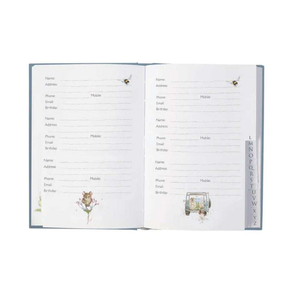 Wrendale Highland Cow Address Book