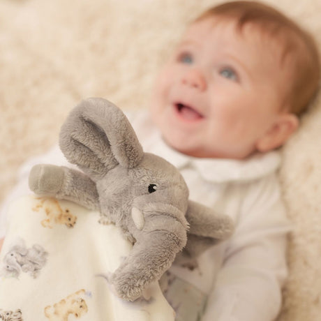 Wrendale 'Little Savannah' Elephant Plush Comforter - Old Railway Line Garden Centre