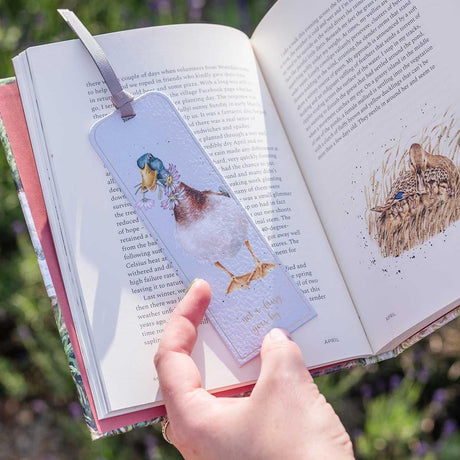 Wrendale 'Not a Daisy goes By' Duck Bookmark - Old Railway Line Garden Centre