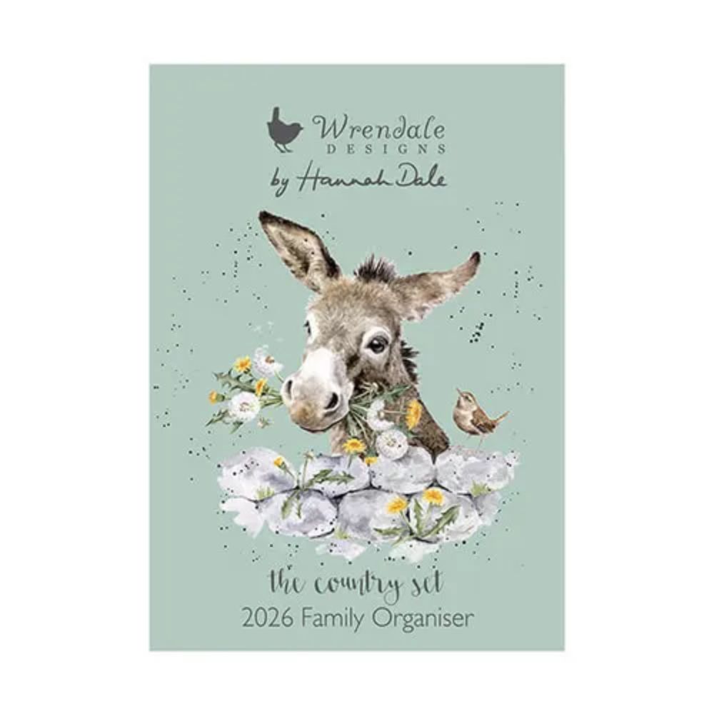 Wrendale 'The Country Set' 2026 Family Calendar