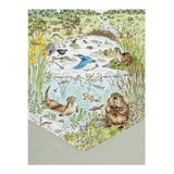 Wrendale 'The Riverbank' Nature Notecard Pack