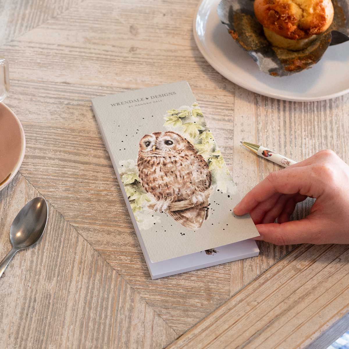 Wrendale 'Treetops' Owl To-Do Notebook