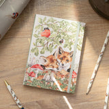 Wrendale 'Under the Oak Tree' Fox Flexi Notebook