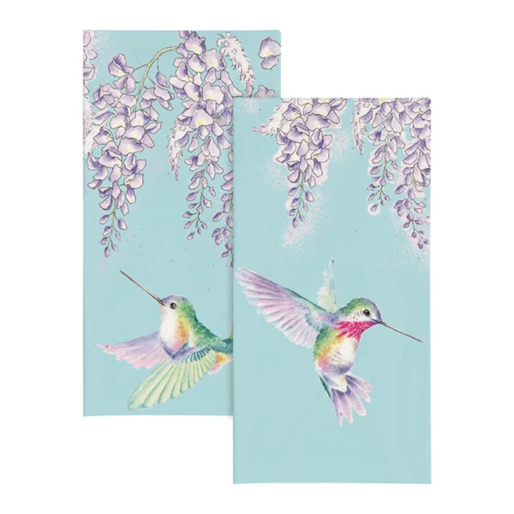 Wrendale 'Wisteria Wishes' Hummingbird Pocket Tissues