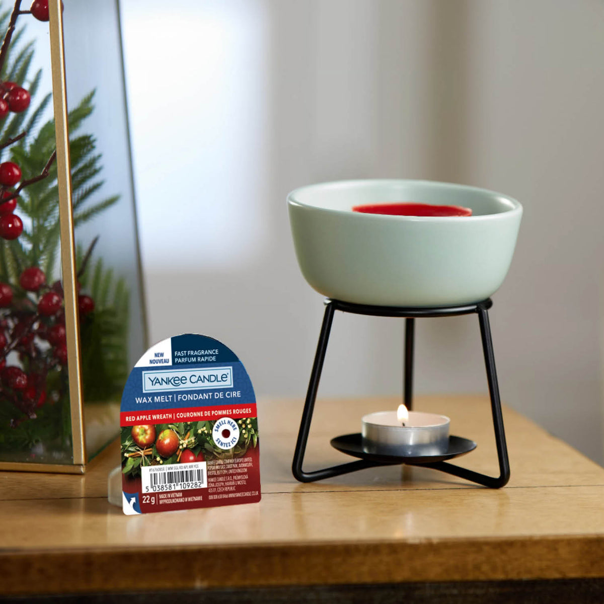 Yankee Candle 22g Red Apple Wreath Wax Melt
