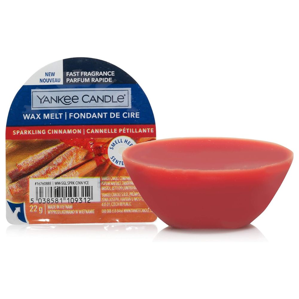 Yankee Candle 22g Sparkling Cinnamon Wax Melt