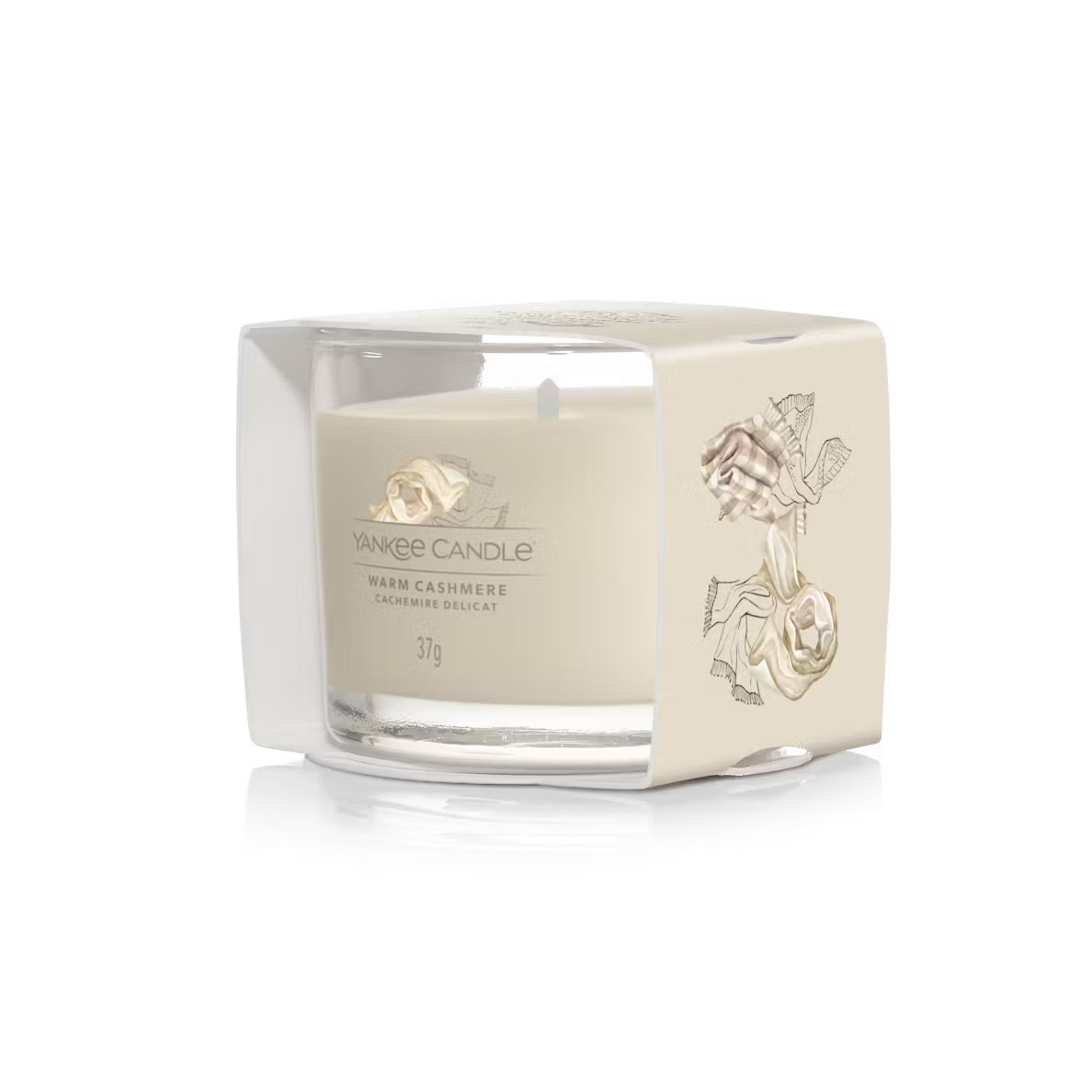 Yankee Candle 37g Warm Cashmere Filled Single Votive Candle