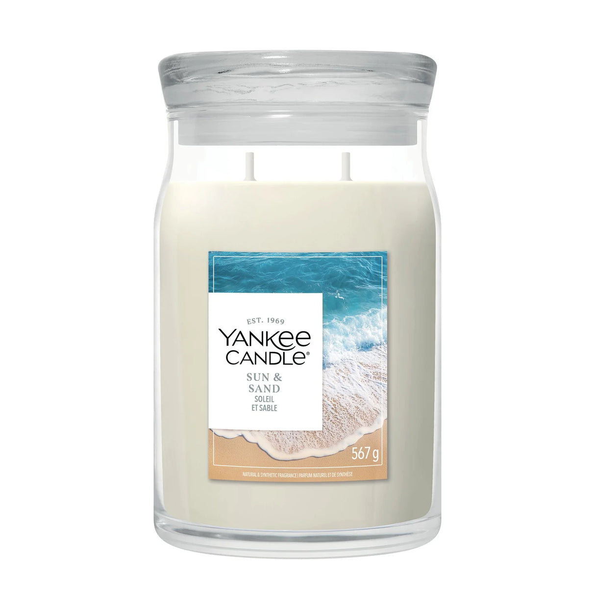 Yankee Candle 567g Sun & Sand Large Jar Candle