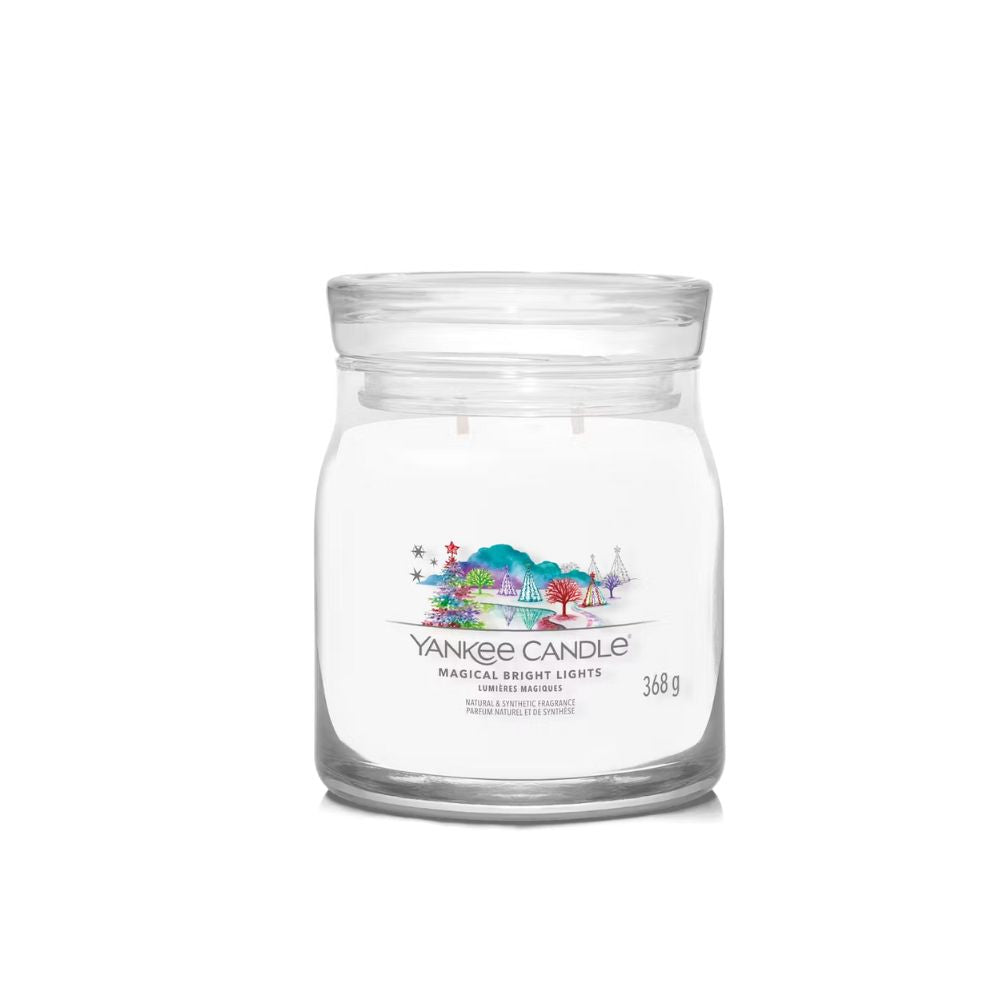 Yankee Candle Medium Magical Bright Lights Signature Jar