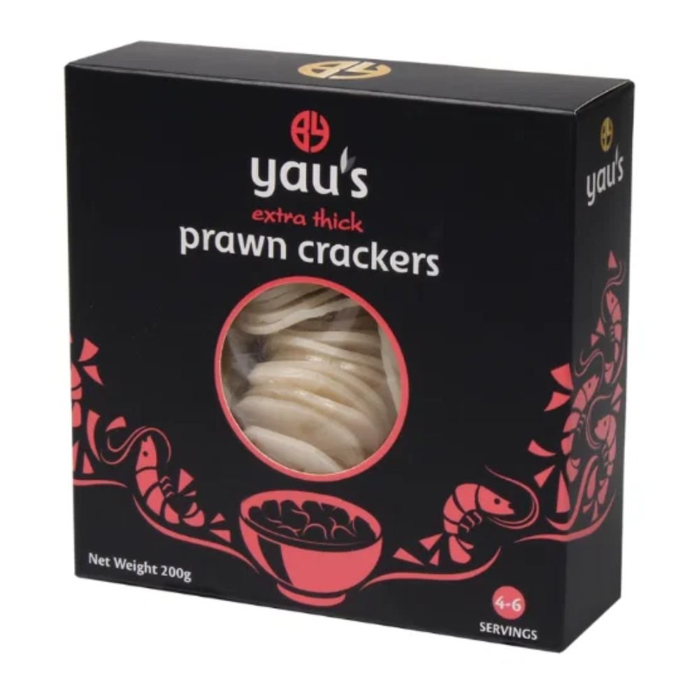 Yau's 200g Thick Prawn Crackers - Old Railway Line Garden Centre