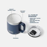 Yeti 10oz (295ml) Rambler Stackable Mug - Forest Green