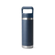 YETI 18oz (532ml) Rambler Straw Bottle - Navy - Old Railway Line Garden Centre