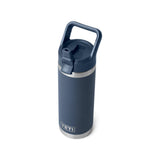 YETI 18oz (532ml) Rambler Straw Bottle - Navy