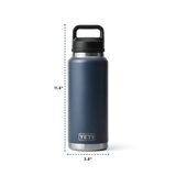 Yeti 1L Black 36oz Rambler Bottle - 70000003352 - Old Railway Line Garden Centre