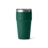 Yeti 20oz (591ml) Rambler Stackable Cup - Black Forest Green