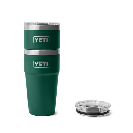 Yeti 20oz (591ml) Rambler Stackable Cup - Black Forest Green