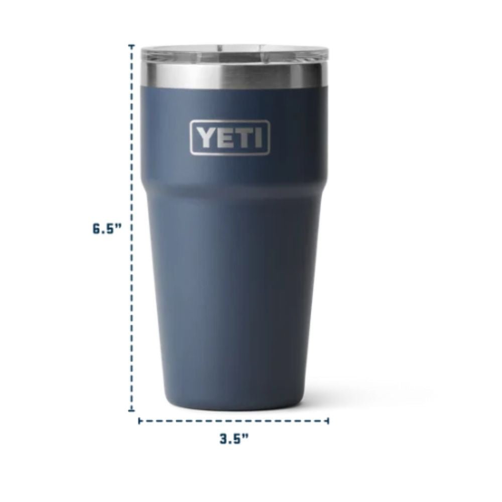 Yeti 20oz (591ml) Stackable Cup With MagSlider Lid - Royal Blue - Old Railway Line Garden Centre