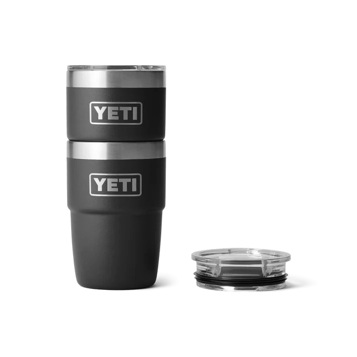 Yeti 236ml Black 8oz Rambler Stackable Cup - 70000003393 - Old Railway Line Garden Centre