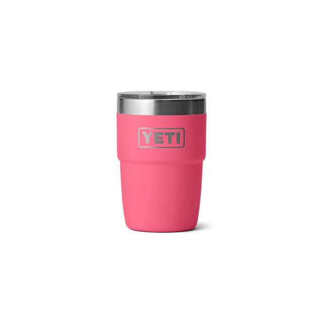 Yeti 236ml Tropical Pink 8oz Rambler Stackable Cup - 70000002869 - Old Railway Line Garden Centre