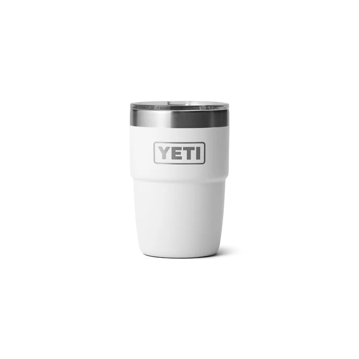 Yeti 236ml White 8oz Rambler Stackable Cup - 70000003451 - Old Railway Line Garden Centre