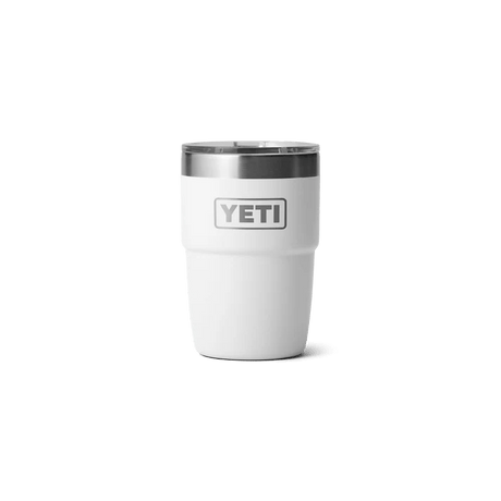Yeti 236ml White 8oz Rambler Stackable Cup - 70000003451 - Old Railway Line Garden Centre