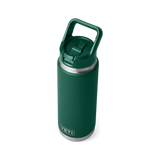 Yeti 26oz (769ml) Rambler Straw Bottle - Forest Green