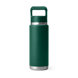Yeti 26oz (769ml) Rambler Straw Bottle - Forest Green