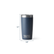 Yeti 295ml Navy Rambler 10oz Tumbler - 70000003416 - Old Railway Line Garden Centre