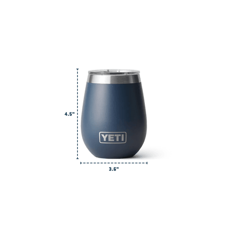 Yeti 295ml White 10oz Rambler Wine Tumbler - 70000003341 - Old Railway Line Garden Centre