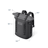 Yeti 46cm Olive Green M20 Soft Backpack Cooler - 70000001971 - Old Railway Line Garden Centre