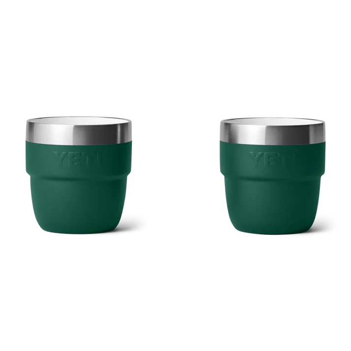 Yeti 4oz (118ml) Rambler Espresso Cup - Black Forest Green - (Pack of 2)