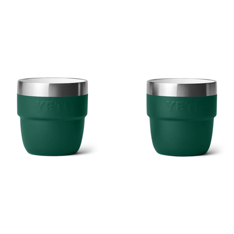 Yeti 4oz (118ml) Rambler Espresso Cup - Black Forest Green - (Pack of 2)