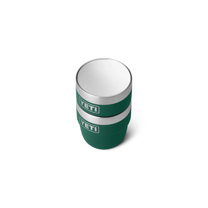 Yeti 4oz (118ml) Rambler Espresso Cup - Black Forest Green - (Pack of 2)