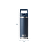 Yeti 532ml Sea Foam 18oz Rambler Straw Bottle - 70000003482 - Old Railway Line Garden Centre