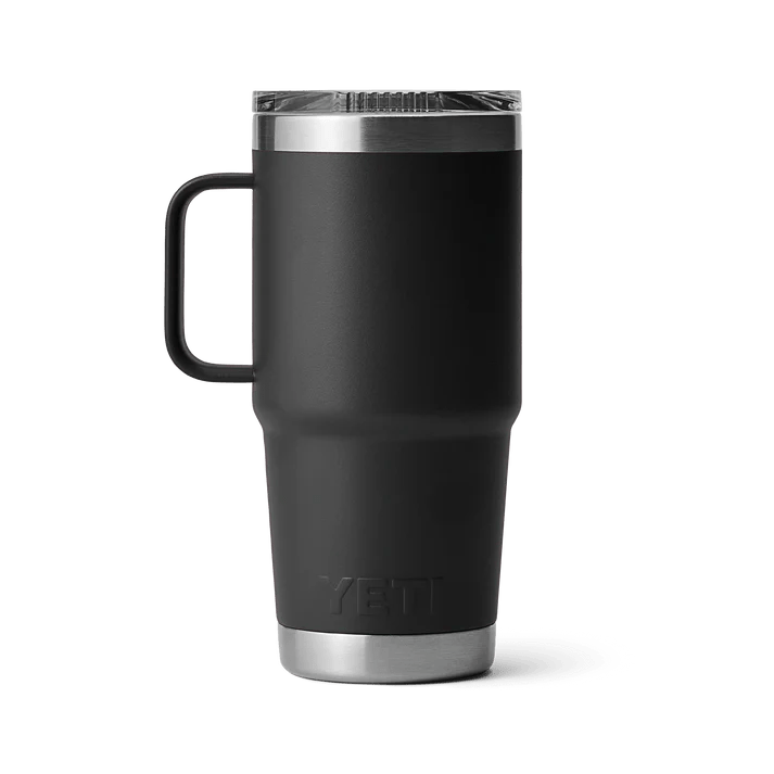 Yeti 591ml Black 20oz Rambler Travel Mug - 70000002323 - Old Railway Line Garden Centre