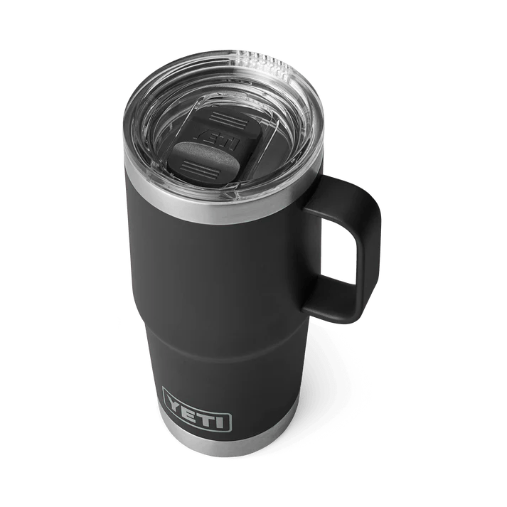 Yeti 591ml Black 20oz Rambler Travel Mug - 70000002323 - Old Railway Line Garden Centre