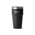 Yeti 591ml Black Rambler 20oz Single Stackable Cup - 70000003286 - Old Railway Line Garden Centre