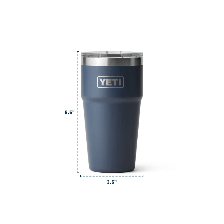 Yeti 591ml Sea Foam Rambler 20oz Stackable Cup - 70000003284 - Old Railway Line Garden Centre
