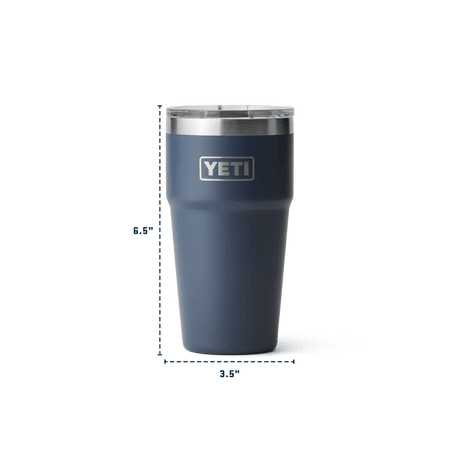 Yeti 591ml Sea Foam Rambler 20oz Stackable Cup - 70000003284 - Old Railway Line Garden Centre