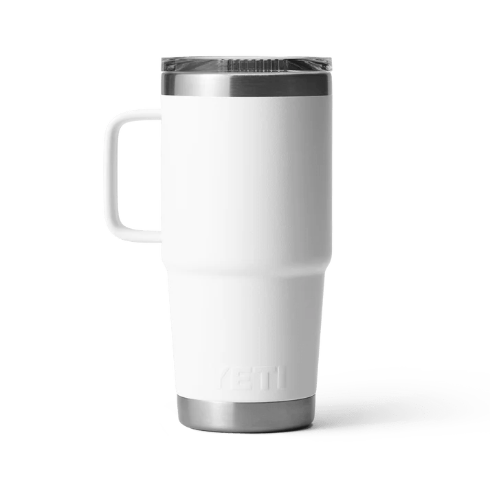 Yeti 591ml White 20oz Rambler Travel Mug - 70000002320 - Old Railway Line Garden Centre