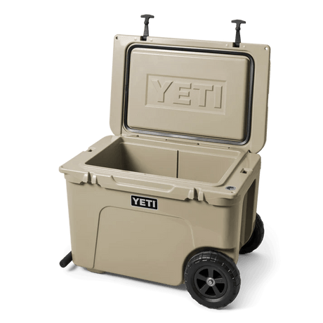 Yeti 71.4cm Tan Tundra Haul Wheeled Cool Box - 70000000013 - Old Railway Line Garden Centre