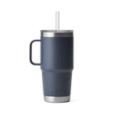 Yeti 739ml Navy 25oz Rambler Straw Mug - 70000001926 - Old Railway Line Garden Centre